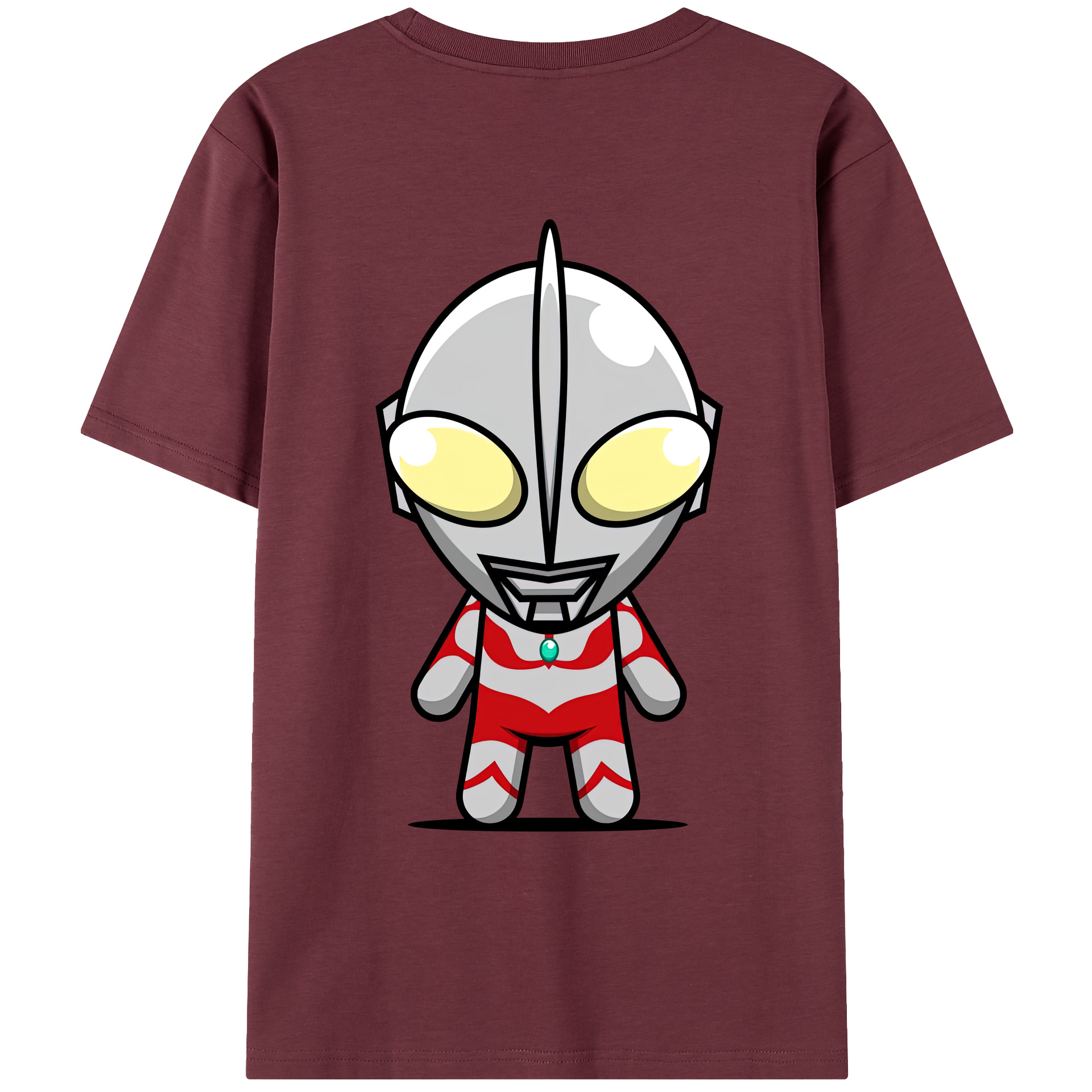 （画像用） ウルトラマン Ultraman 綿100％半袖Tシャツ（背面プリント）